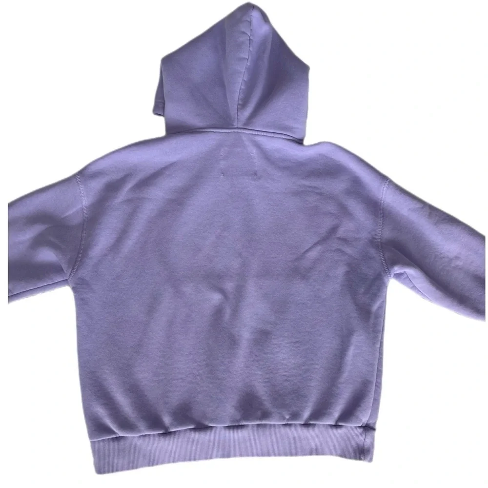 Purple hoodie made in Ukraine size 9/10 Karpatian Mountains‎ NWOT - Picture 4 of 13